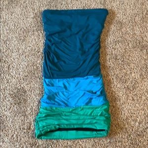 Strapless tube dress